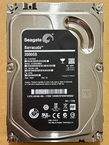 Apple純正 ST2000DM001 2TB 7200rpm HDD