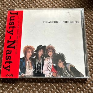 帯付き　Justy-Nasty のアルバム 「PLEASURE OF THE SLUTS」