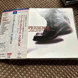 CD プレゼンス Presence『ブリーカー・ストリート Bleecker Street』 帯つき K32Y-2140 　ジャパメタ