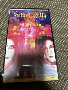 HIDE＋TUSK「Seth et Holth セスエ・ホルス」　VHS　ステッカー付