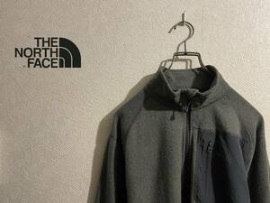 ◯ THE NORTH FACE ハーフジップ フリース カットソー / ノースフェイス トップス Tシャツ ロンT グレー M Mens #Sirchive