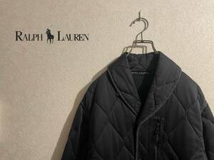 ◯ Ralph Lauren ショールカラー キルティング ジャケット / ラルフローレン ブラック レーベル 黒 S Mens #Sirchive