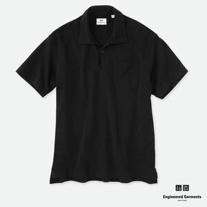 【中古、美品】オーバーサイズポロシャツ Mサイズ UNIQLO and Engineered Garments（ユニクロ アンド エンジニアド ガーメンツ）②