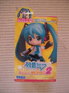 ☆3DS 初音ミク Project mirai 2 ぷちぷくパック特典 ねんどろいどぷち 初音ミク Project mirai 2 ver. 未開封新品☆