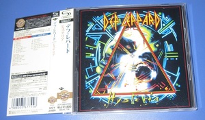 ♪♪高音質 SHM-CD！　デフ・レパード　名盤 「ヒステリア Hysteria」+1 帯付 Def Leppard 2011盤 ♪♪