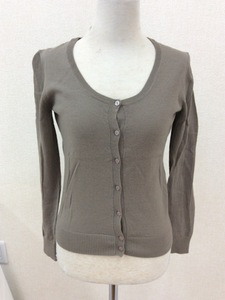  Natural Beauty Basic beige simple . cardigan size S
