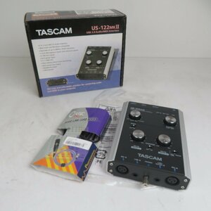 タスカム TASCAM US-122 mkIIオーディオインターフェース USB2.0 MIDI / DTM DAW【US-122MKⅡ】BA9O / 80 (KSF013239)