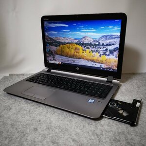 HP Probook 450 G3 Windows 10 データ消去 Windwos10再インストール済 Core i5-6200U メモリ4GB HDD500GB / 80 (RUHT012532)