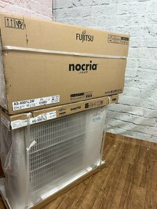 【新品未使用】 エアコン 2021年 nocria ノクリア Xシリーズ ホワイト AS-X801L2W [おもに26畳用 /200V] / 家財便B＋Cランク (SG1000808)