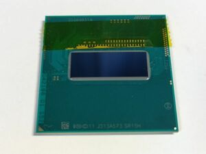 SR15H Intel Core i7-4700MQ ノートパソコン用CPU BIOS起動確認済み【A573】