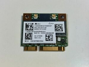 【動作確認済み】Broadcom BCM94352HMB 11ac対応 Bluetooth対応 無線LANカード【X3DT】