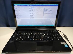 【ジャンク】NEC LaVie LS550/N PC-LS550NSB i5仕様(CPU等欠品) BIOS起動可能 マザーボード 液晶パネル キーボード【動作確認済み】