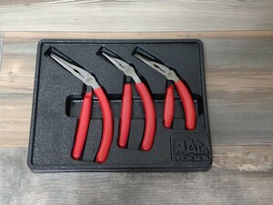 MACTOOLS ピストルグリッププライヤセット　未使用品