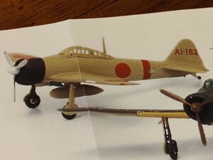 エフトイズ ウイングキットコレクション 番外編 永遠の0 1/144 零戦21型 空母 赤城 第1航空戦隊 （宮部機） 日本海軍 F-toys