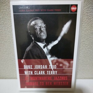 DUKE JORDAN TRIO with CLARK TERRY/At Montmartre Jazzhus Tribute to Ben Webster 輸入盤DVD デューク・ジョーダン クラーク・テリー