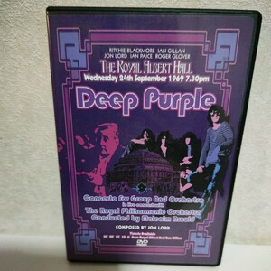 DEEP PURPLE/Concerto for Group and Orchestra 1969 輸入盤DVD ディープ・パープル リッチー・ブラックモア 国内プレーヤー再生可