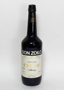 ◆古酒◆DON ZOILO ドン ソイロ VERY OLD CREAM ベリー オールド クリーム シェリー 750ml◆