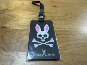 サイコバニー ネームプレート ネイビー Psycho Bunny 刻印不可 新品未使用/