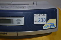 Panasonic CDダブルラジカセ　ＲＸ－ＥＤ50　(管理NO238)_画像2