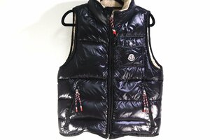 MONCLER GENIUS モンクレール ジーニアス リバーシブルダウン ベスト オーロン サイズ2 Lサイズ メンズ レディース ブラック