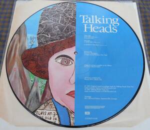 UK盤ピクチャーレコード「AND SHE WAS」TALKING HEADS／トーキング・ヘッズ （EMI 12EMIP5543）12inch. Picture Disk ! LITTLE CREATURES