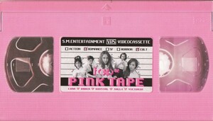●韓国盤CD「PINK TAPE」f（X）エフエックス S.M.ENTERTAINMENT（SMK-0272）K-pop Girls Group最高峰！VHSビデオテープ仕様の特殊ジャケ！