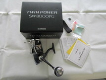 新品シマノｓhiｍａｎｏ　２１　TWIN POWAER SW ツインパワーＳＷ８０００PＧ_画像2