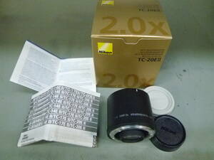 中古 ニコン Nikon AF-S テレコンバーター TELECONVERTER TC-20E II 2×