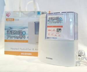 ○98○ IRIS OHYAMA アイリスオーヤマ　加熱式加湿器　SHM-250U-A アロマ　加湿器　ブルー