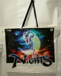 [超ボロボロ]「NiGHTS into dreams...(ナイツ)」ポスターバッグ (ビニールバッグ) (セガサターン)