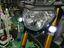 MT-09　社外　LED フォグランプ 　マウント付き　スイッチ無し　フォグランプキット　RN34J MT09 XSR900 1b_画像8