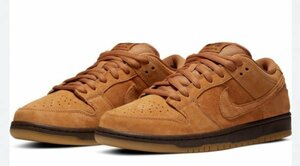 【2000円クーポン対象】29.5cm US11.5 国内正規 NIKE SB DUNK LOW PRO WHEAT BROWN GUM FLAX ナイキ ダンク ロー プロ ウィート ブラウン