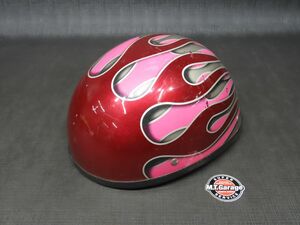 OUTLAW/アウトロー バイク用ヘルメット ハーフキャップ【080】MTG-O-392