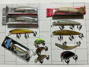 O.S.P ルドラ　ヴァルナ　ベントミノー　ラウダー　クランク　VARUNA BLITZ BENT MINNOW Louder セット　限定品？もあり　並木プロ