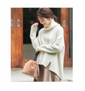 B:MING by BEAMS　新品未使用　タグ付き　カシミヤブレンド タートルニット CASA DEL　2022