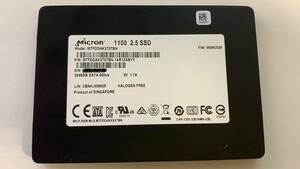 Micron 1100 MTFDDAK2T0TBN 2TB 2.5インチ SATA SSD （HDD固定ネジ 4本セット）NO.17
