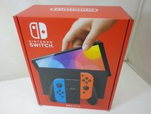 大黒屋【未使用品】ニンテンドー　スイッチ有機ELモデル　Nintendo Switch（ネオンレッド＆ネオンブルー）_画像1