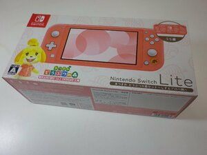 大黒屋【未開梱品】(しずえアロハ柄)　ニンテンドー　スイッチライト　あつまれどうぶつの森セット　Nintendo Switch Lite