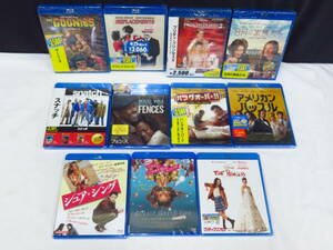 11J189◎Blu-ray プリティ・プリンセス　スナッチ　フェンス　ハングオーバー!!　グーニーズ　等　ドラマ　ジャンル色々　計11点◎未開封品