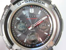 11E595◎CASIO カシオ G-SHOCK ジーショック　AWG-M100　5230　アナデジ メンズ 腕時計◎中古品_画像5