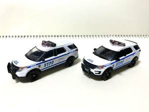 Greenlight 1/64 Hot Pursuit ◆ Ford Explorer【NYPD】2台セット