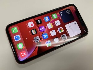 DW571 SIMフリー iPhoneXR レッド 64GB ジャンク ロックOFF