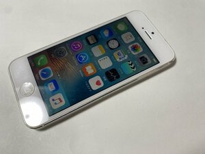 IC724 au iPhone5 ホワイト 32GB ジャンク ロックOFF