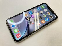 HF734 SIMフリー iPhoneXR 128GB ホワイト ジャンク ロックOFF_画像1