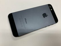 DX993 SoftBank iPhone5 ブラック 16GB 判定○ ジャンク ロックOFF_画像2