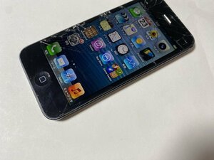 IC854 SoftBank iPhone5 ブラック 16GB ジャンク ロックOFF