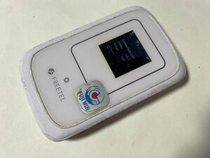 ID079 SIMフリー FREETEL Wi-Fi ARIA2 ホワイト ジャンク