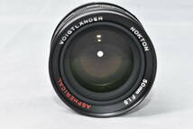 Voigtlander フォクトレンダー NOKTON ノクトン ASPHERICAL 50mm F1.5 ブラック Lマウントフード フードキャップ_画像6