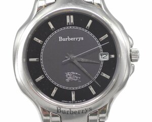 【BURBERRY】バーバリー 腕時計 B810-H18369 ソーラー メンズ 純正ブレス 中古品