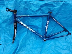 RIDLEY TRITON S　フレームセット　CT長490mm 東京多摩地区引き取り限定！